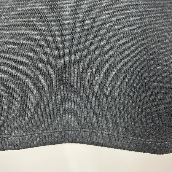 Arc´teryx Laina Knit Fleece Mock Neck Short Sleeve Shift Dress Medium Black - Picture 9 of 14